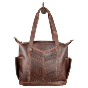 Bella Convertible Carryall Chevron Panel